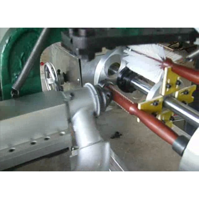 Máquina perforadora y de mechones de 3 ejes para cepillo de pelo